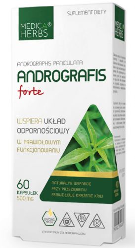 Medica Herbs ANDROGRAFIS Forte ekstrakt Andrographis