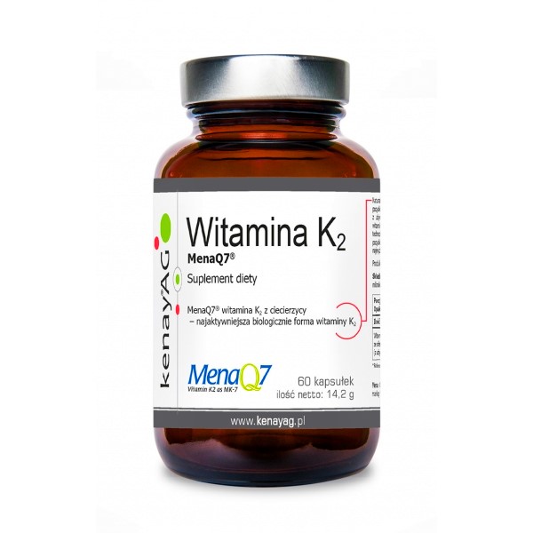 Witamina K2 K 2 Mk 7 Naturalna 60k 100mcg Kenay