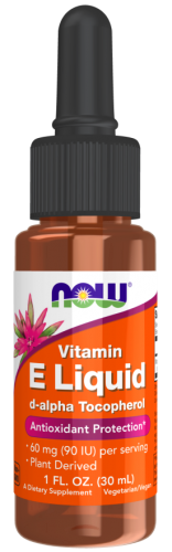NOW Foods NATURALNA WITAMINA E krople 30ml