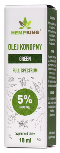 HEMPKING Olej konopny CBD 5% Full Spectrum CO2