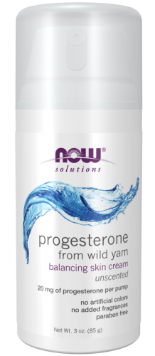 NOW Natural Progesterone Balancing Skin Cream Krem 85 g