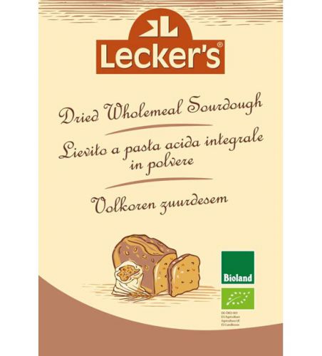 Lecker\'s EKOLOGICZNY ZAKWAS ŻYTNI do chleba BIO 30g