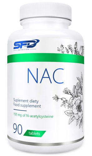 SFD NAC N-Acetyl L-Cysteina DETOX WĄTROBA Mięśnie