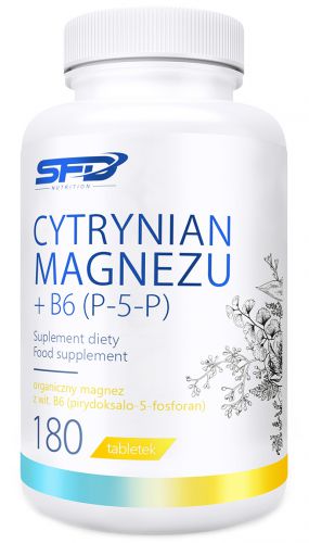 SFD CYTRYNIAN MAGNEZU MAGNEZ + WITAMINA B6 P-5-P
