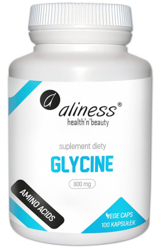 ALINESS Glycine GLICYNA 800mg AMINOKWAS PAMIĘĆ SEN