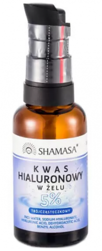 Shamasa KWAS HIALURONOWY 5% w żelu 30ml LIFTING