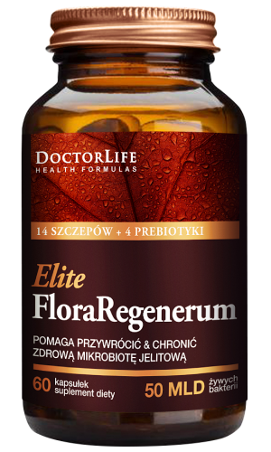 DOCTOR LIFE Flora Regenerum PROBIOTYK 14 SZCZEPÓW