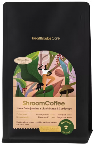 Health Labs SHROOM COFFE Kawa funkcjonalna CORDYCEPS SOPLÓWKA
