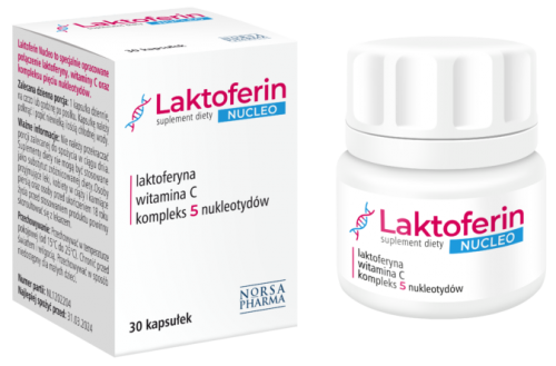 Norsa Pharma LACTOFERIN NUCLEO 30kaps LAKTOFERYNA