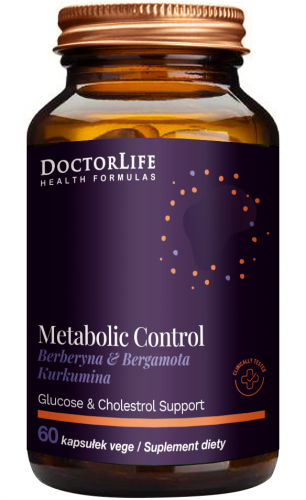 DOCTOR LIFE Metabolic Control BERBERYNA BERGAMOTA Cholesterol CUKIER