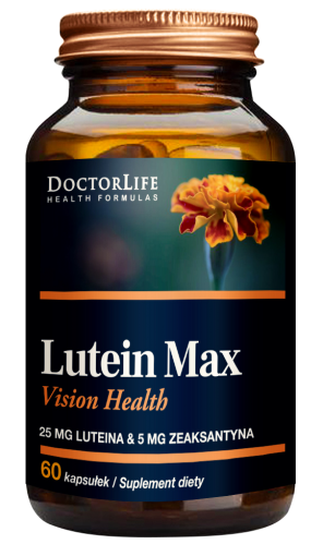 Doctor Life LUTEIN MAX Luteina + ZEAKSANTYNA WZROK