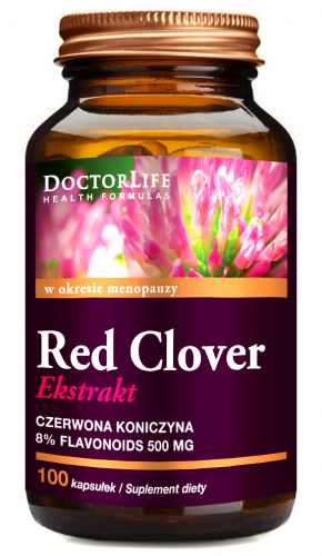 Doctor Life CZERWONA KONICZYNA EKSTRAKT Red Clover MENOPAUZA