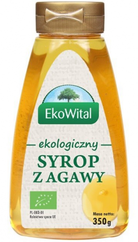 EkoWital EKOLOGICZNY SYROP Z AGAWY Jasny BIO