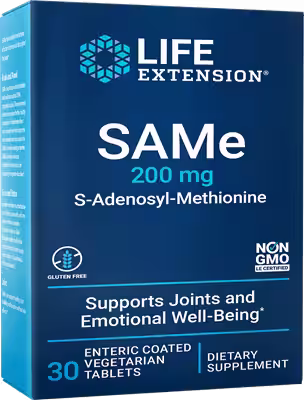 LIFE EXTENSION SAMe S-Adenozylo-Metionina NASTRÓJ