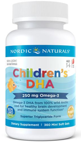 Nordic Naturals CHILDREN\'S DHA OMEGA 3 - 360 kaps