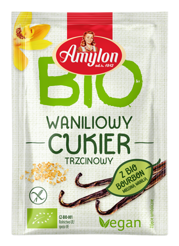 Amylon CUKIER WANILIOWY BIO Z WANILIĄ BOURBON 8g