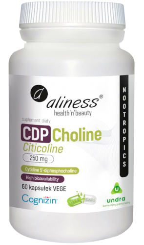 Aliness CDP CHOLINE Citicoline CYTYKOLINA Nootrop
