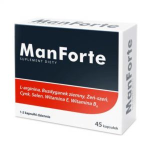 Medicaline MANFORTE  l-arginina LIBIDO 45 kap
