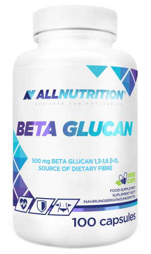 ALLNUTRITION BETA GLUCAN GLUKAN WZMACNIA ODPORNOŚĆ ZDROWE JELITA BŁONNIK