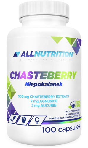 ALLNUTRITION CHASTEBERRY NIEPOKALANEK MENOPAUZA HORMONY PMS DOBRY NASTRÓJ