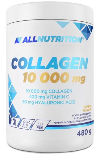 ALLNUTRITION COLLAGEN 10 000 MG KOLAGEN SKÓRA WŁOSY PAZNOKCIE POMARAŃCZA