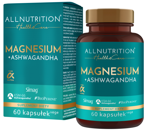 ALLNUTRITION Health Care MAGNESIUM ASHWAGANDHA Magnez B6