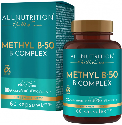 ALLNUTRITION HEALTH & CARE METHYL B-50 WITAMINA B-COMPLEX