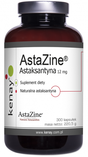 KENAY AstaZine ASTAKSANTYNA ASTAXANTHIN 12mg 300 kaps