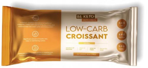 BE KETO CROISSANT NIESKOWĘGLOWODANOWY BEZ CUKRU OLEJU PALMOWEGO