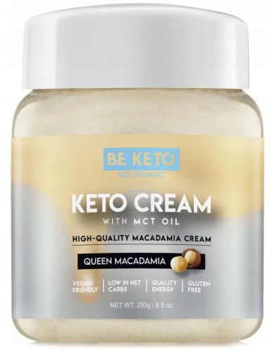BE KETO Cream KREM MAKADAMIA Orzechowy + olej MCT