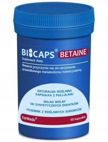 FORMEDS Bicaps BETAINA HCI 660mg 60 kaps