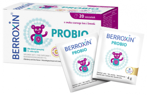Aronpharma BERROXIN PROBIO probiotyk DLA DZIECI 3+