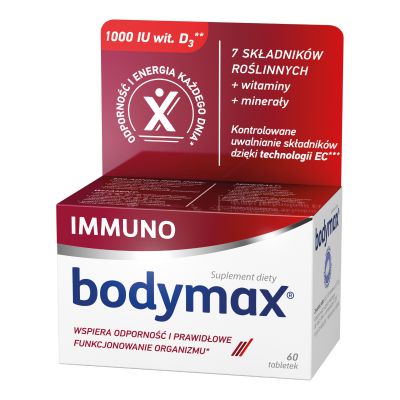 Bodymax IMMUNO witaminy i minerały ODPORNOŚĆ 60tab