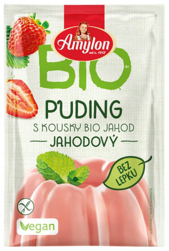 BUDYŃ TRUSKAWKOWY BEZGLUTENOWY BIO 40g AMYLON