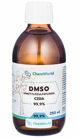 DMSO Dimetylosulfotlenek 250ml 99,96% CZDA ChemWorld