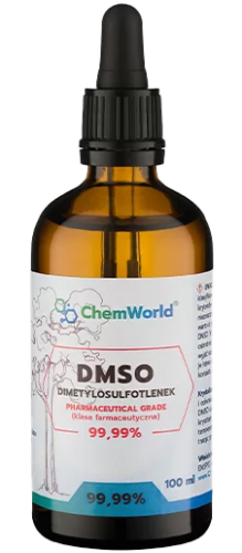 ChemWorld DMSO Dimetylosulfotlenek 100ml 99,99