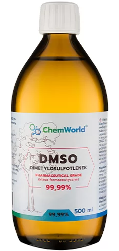 ChemWorld DMSO Dimetylosulfotlenek 500ml 99,99%