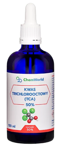 ChemWorld TCA Kwas Trichlorooctowy 50% 100ml CZDA