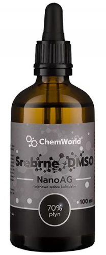 ChemWorld Srebrne DMSO 70% + SREBRO KOLOIDALNE płyn