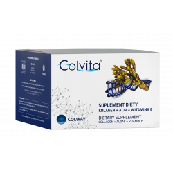 COLWAY Colvita KOLAGEN  ALGI + witamina E 120 kap + GRATIS