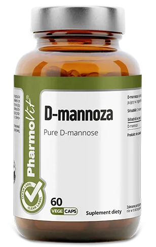 PharmoVit D-MANNOZA infekcja UKŁAD MOCZOWY 60k CZYSTY SKŁAD