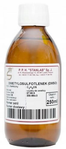STANLAB DMSO Dimetylu sulfotlenek 250ml CZDA
