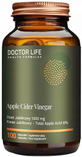 Doctor Life OCET JABŁKOWY Apple Cider Vinegar DETOX ODCHUDZANIE