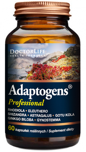 DOCTOR LIFE Adaptogens GOTU KOLA ŻEŃ-SZEŃ ASTRAGALUS Eleuthero