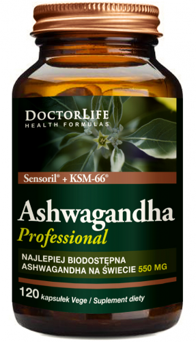 Doctor Life ASHWAGANDHA Professional KSM-66 Sensoril STRES