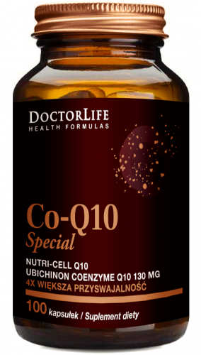 DOCTOR LIFE Co-Q10 Special KOENZYM Q10 UBICHINON 100k PRZYSWAJALNY