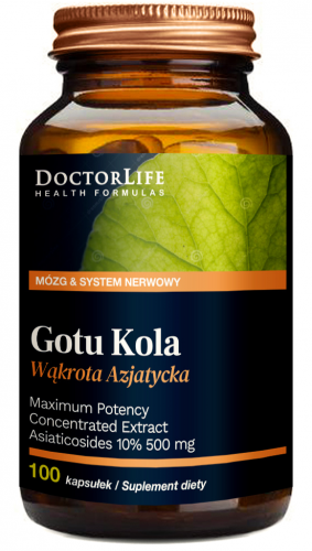 Doctor Life GOTU KOLA Wąkrota Azjatycka PAMIĘĆ KONCENTRACJA