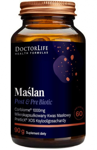 Doctor Life MAŚLAN Post & Pre Biotic KWAS MASŁOWY Jelita