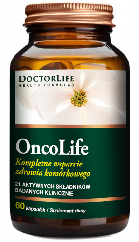 DOCTOR LIFE OncoLife MAGNOLIA GRANAT AHCC Kwercetyna ODPORNOŚĆ