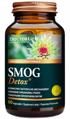 Doctor Life SMOG DETOX Kurkuma OSTROPEST Sulforafan OCZYSZCZANIE